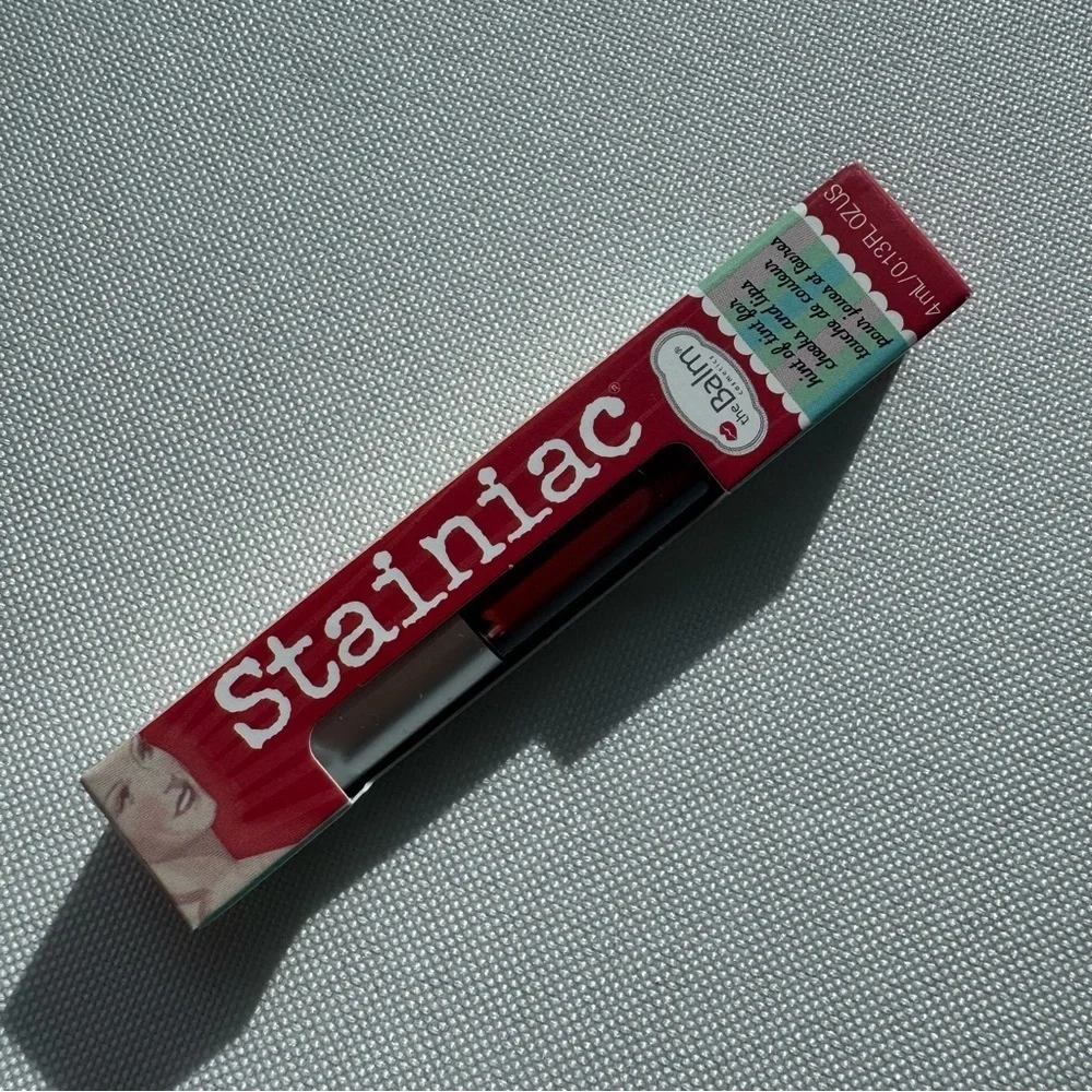 NWT theBalm Stainiac Lip And Cheek Stain - Drama Queen